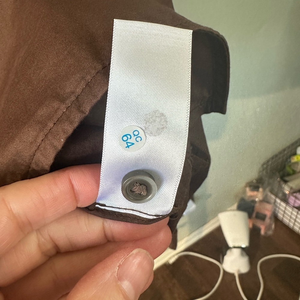 Everlane | Chestnut Brown Boxy PJ Top - Picture 10 of 10